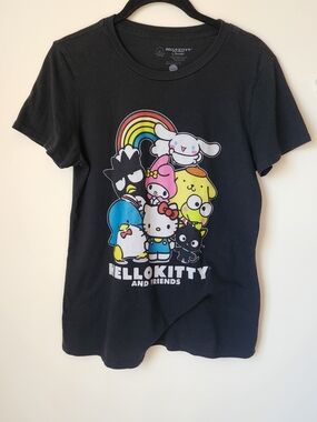 Hello Kitty Black Graphic Tee